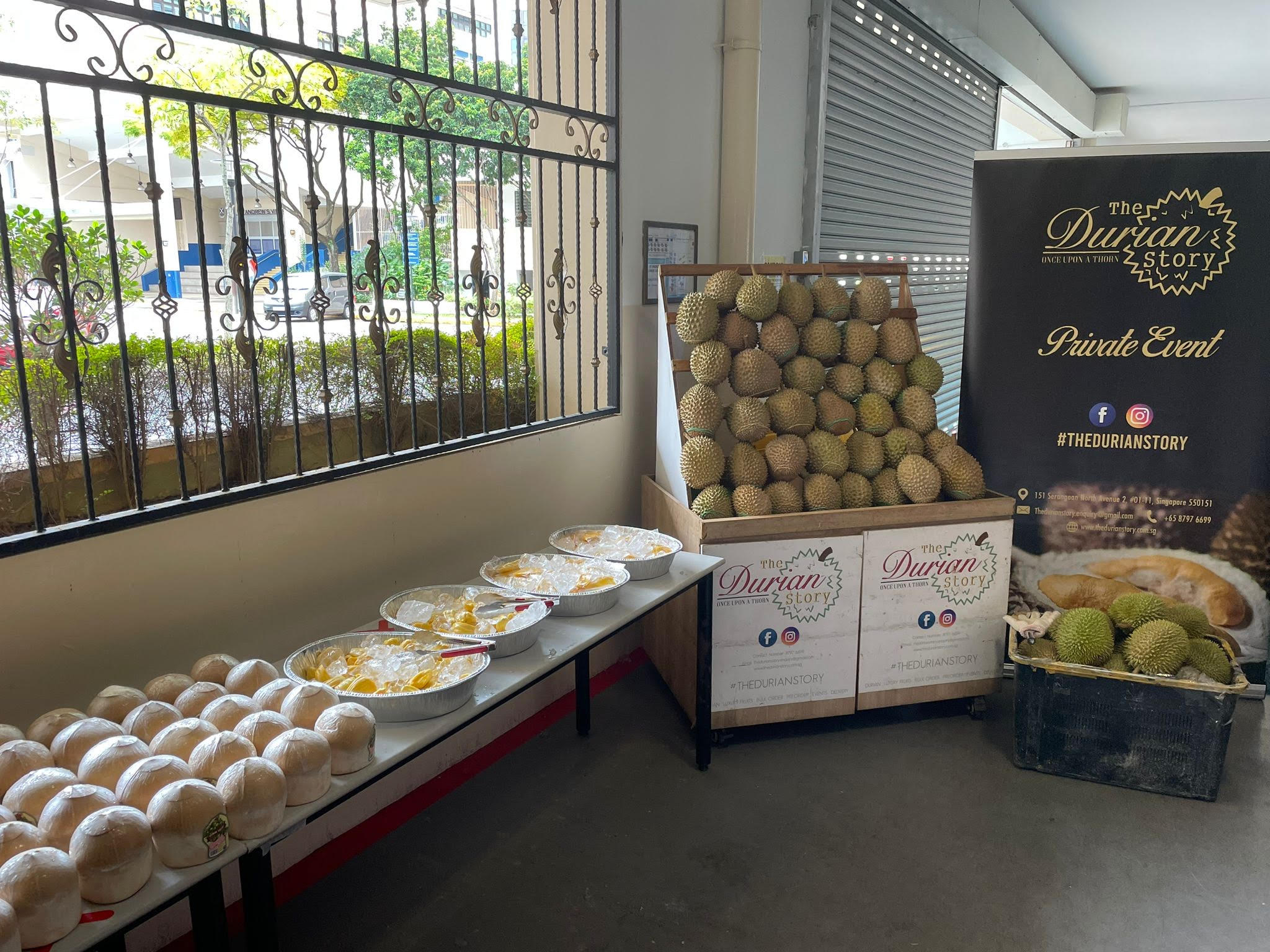 Durian Party with Saint Andrew's 